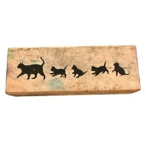 PSX 1987 Vintage Walking Cats Kittens C-921